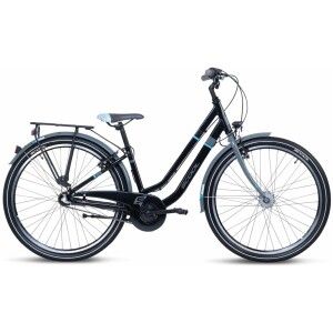 Scool chiX twin 3-Speed Black/Blue