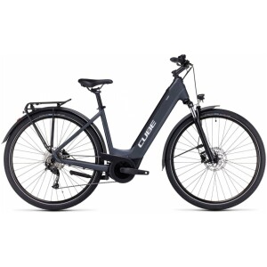 Cube TOURING HYBRID ONE 500 Grey/white Lageinstap