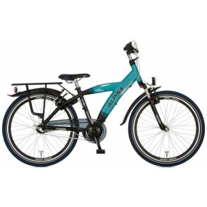 Alpina Yabber Pacific Blue Matt - Jet Black Jongens