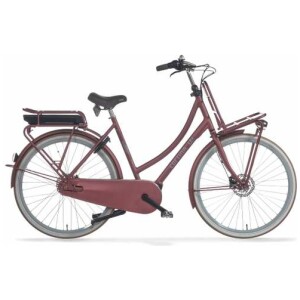 Cortina Fiets E-U4 INCL. 500WH Rose Matt Dames