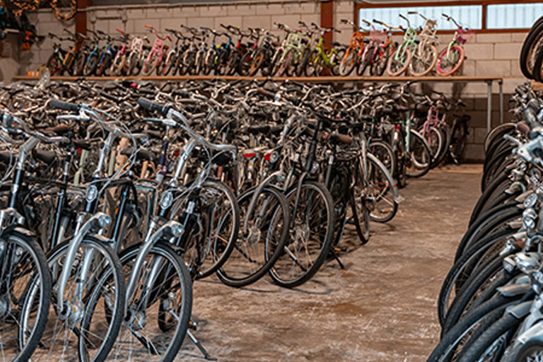 Gebruikte fietsen bij De Fietsen van
