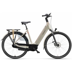 Batavus Finez E-Go Power N8 Champagne Goud Lageinstap