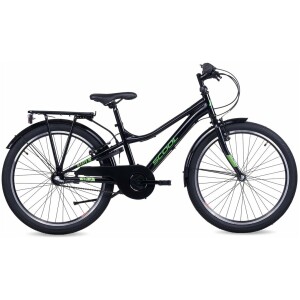 Scool Trax 24 N3 Black/Neon Green Jongens