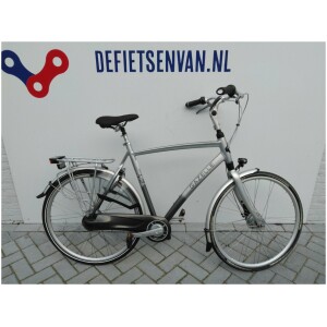 Gazelle Chamonix C8 Zilver Mat Heren