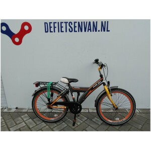 Popal Funjet 22 Grijs/oranje Jongens